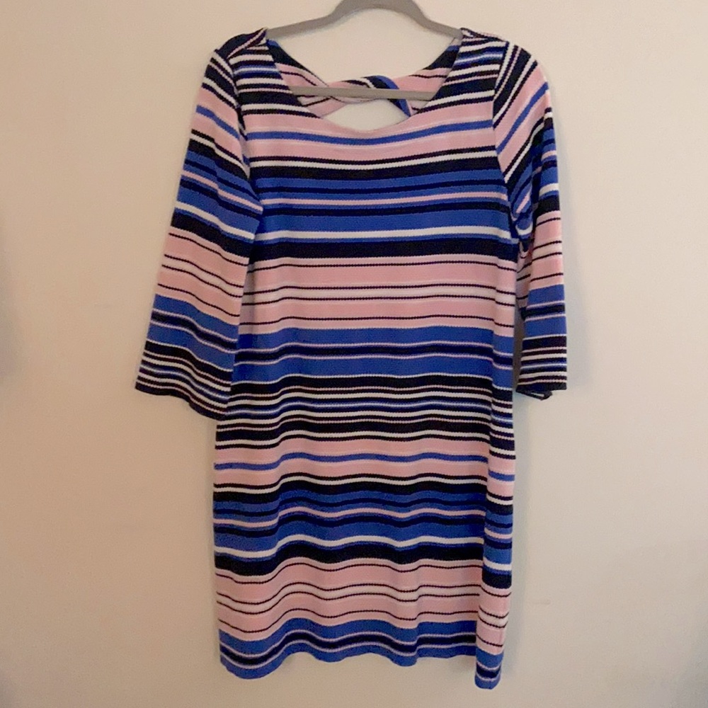 Lilly Pulitzer Dress, L, 3/4 Belle sleeve
